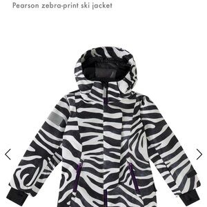Molo Zebra-Print Kids Jacket